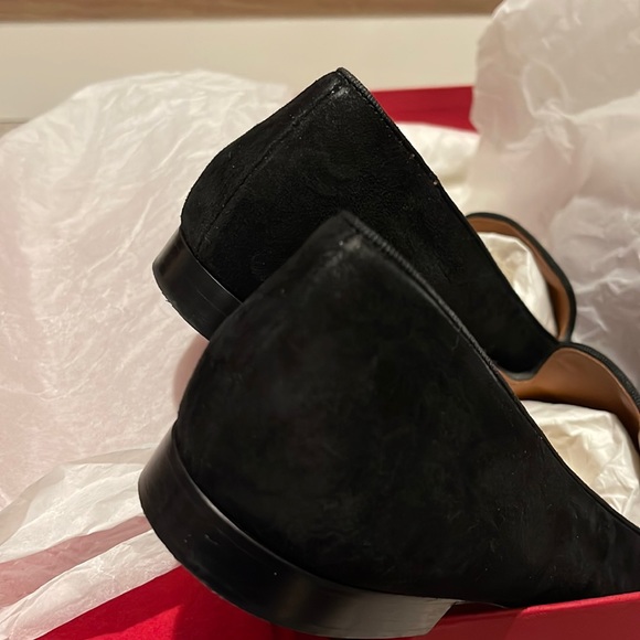 Valentino Black Suede Slipper - Picture 4 of 12